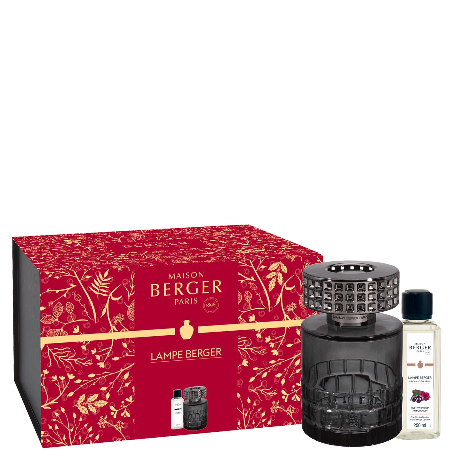 Coffret lampe Berger Celebration Noire