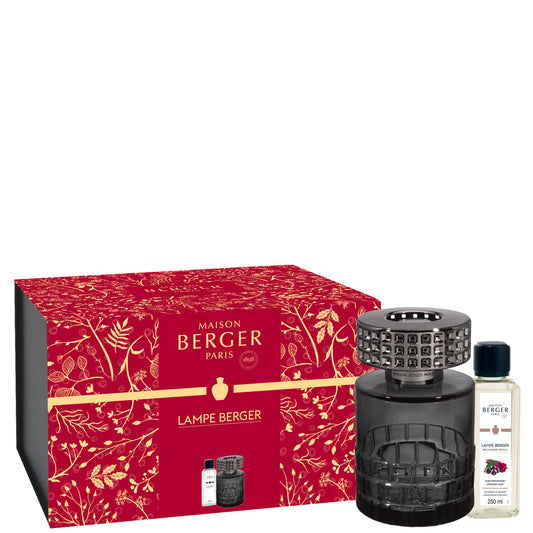 Coffret lampe Berger Celebration Noire