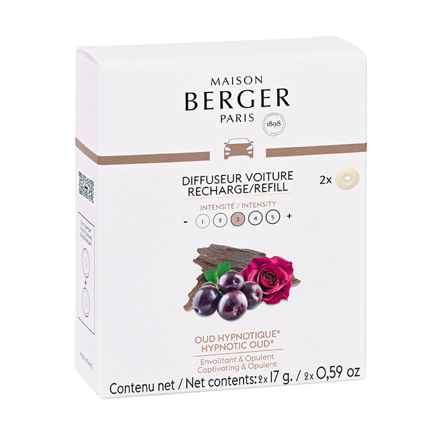 Recharges diffuseur voiture Oud Hypnotique
